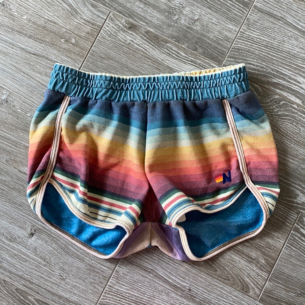 Aviator Nation Serape jogger shorts